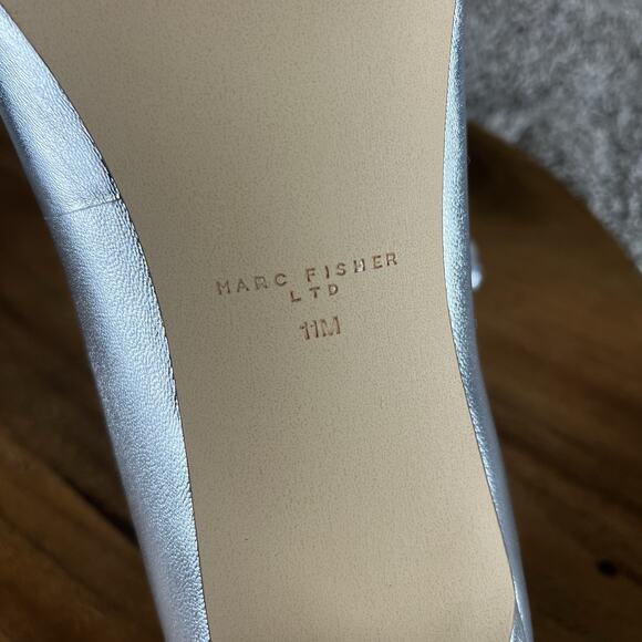 Marc Fisher LTD Women's Paria Pump Size 11 M Dress Shoes High Heels Leather - Picture 9 of 10